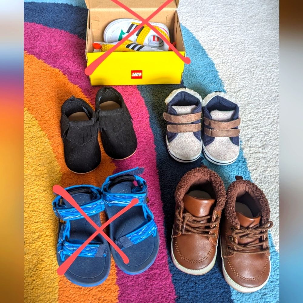 3 Pair Toddler Shoes